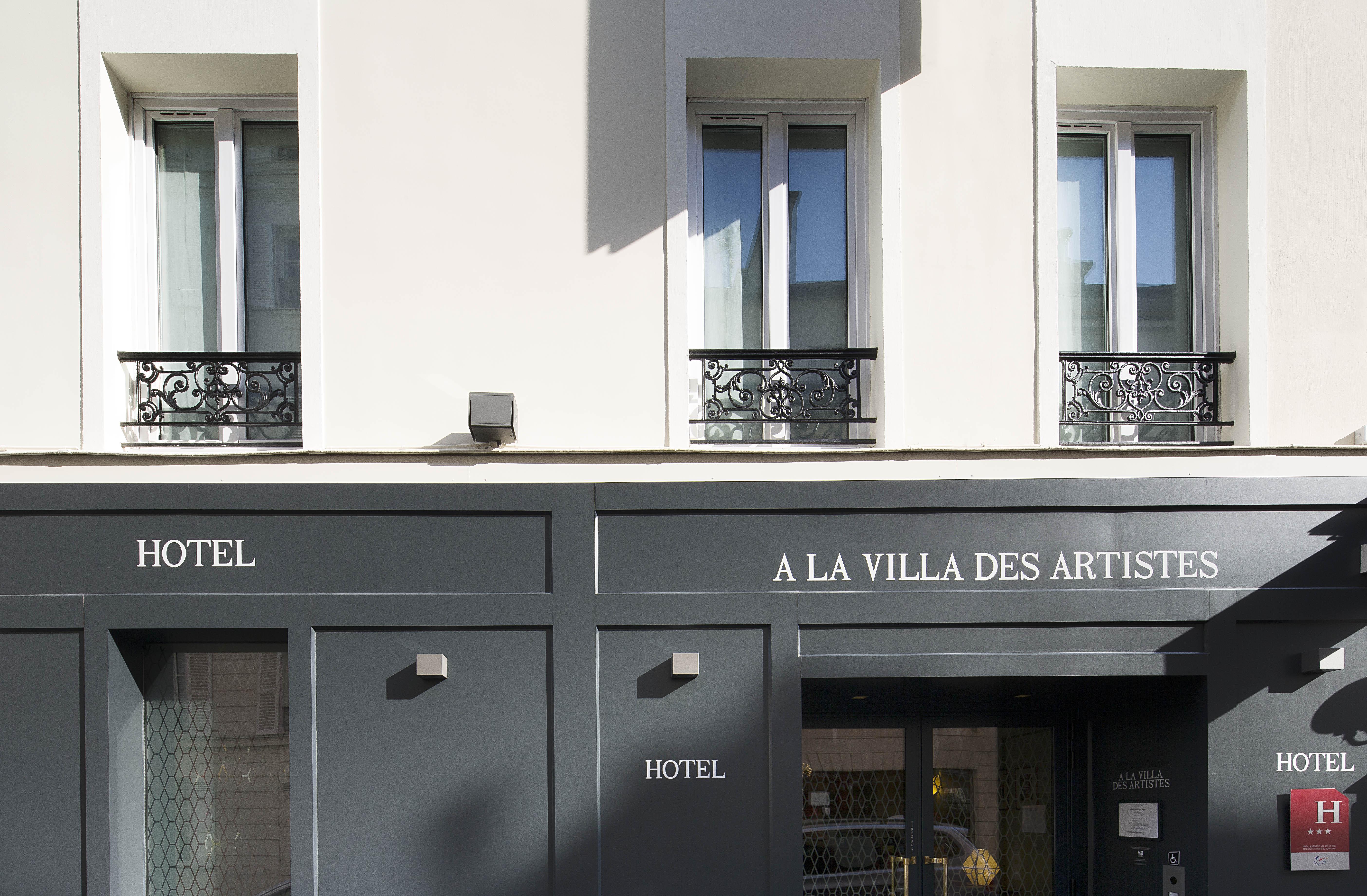 Hotel A La Villa Des Artistes Paris Bagian luar foto